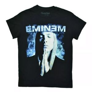 Black 2013 Eminem Recovery Praying Hands T Shirt S